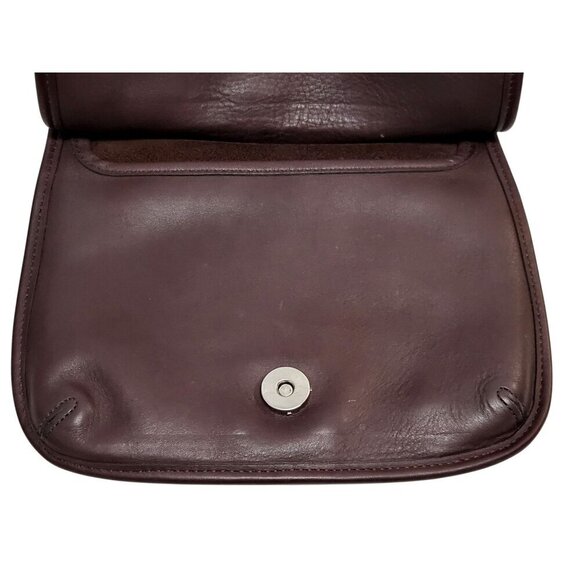 Vintage Coach 9142 Mini Crossbody Bag Brown Glove-Tanned Leather USA - Picture 5 of 14